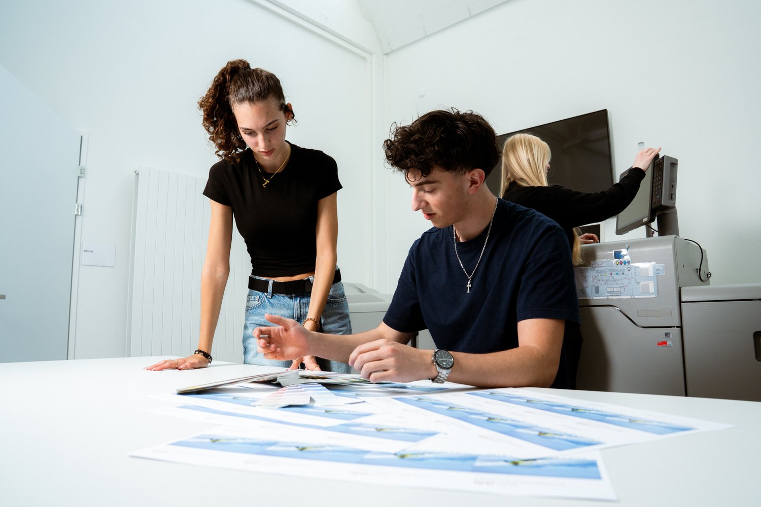 Polygrafen am Werk